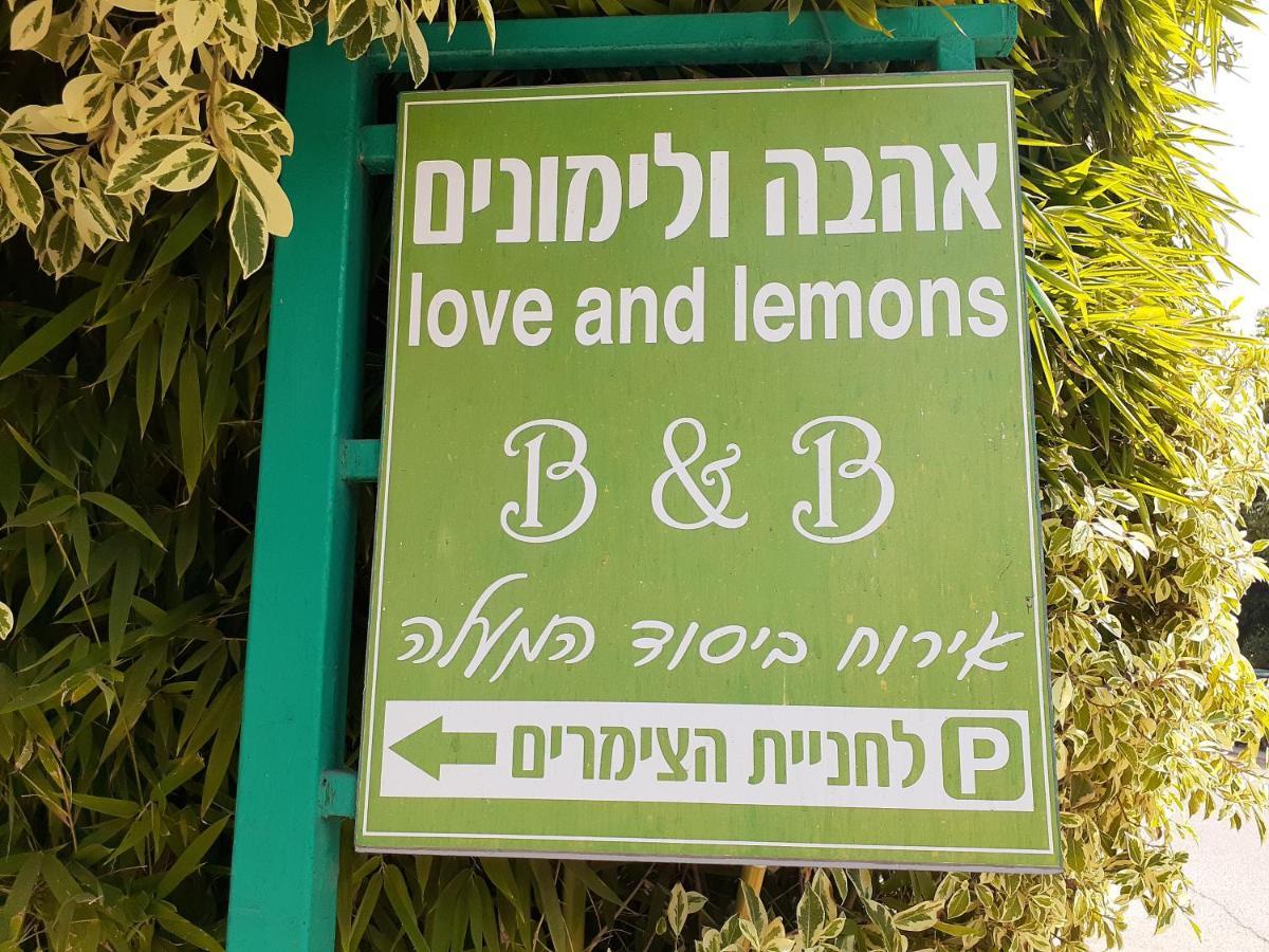Love & Lemons Yesod Hamaala Exterior foto